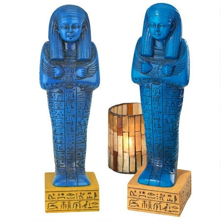 Design Toscano Egyptian Ushabti Grave God Statue: Set of Two