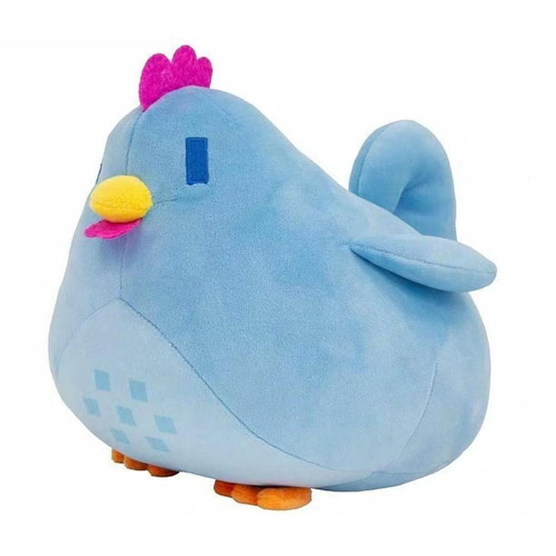Almohada de pollo de Stardew Valley para niños, juguetes de animales de peluche suaves, regalo de cumpleaños de dibujos animados, regalo de Navidad, 20cm