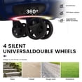 thumbnail image 4 of New York Xpress 20" Hardside Carry-on Luggage, Expandable Suitcase with Spinner Wheels, TSA-Approved, Navy -La13801, 4 of 10
