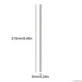 thumbnail image 2 of Kitchen Tools Stainless Steel Straws Silver Reusable Straws Stainless Steel Straws, 2 of 4