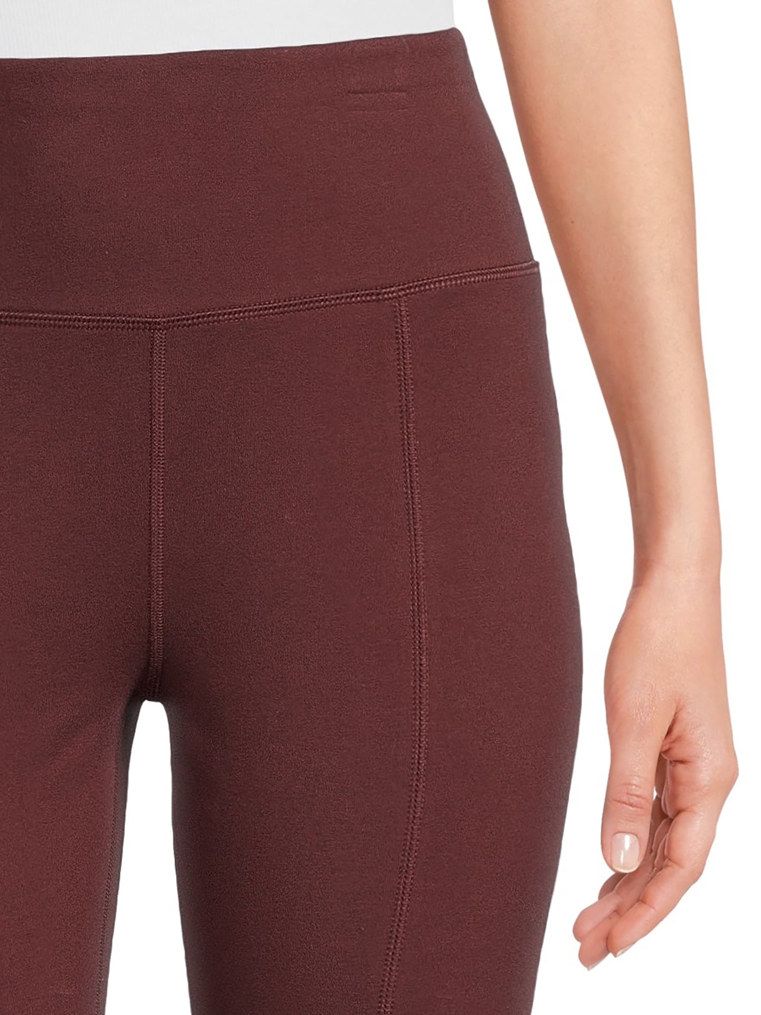 Athletic Works Women's Front Slit Leggings, Sizes XS-XL