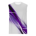 thumbnail image 5 of Vetsdori Mens Athletic Tank Tops Summer T Shirts Sleeveless Sport Muscle Undershirts,Crew Neck Slim Fit Tanks for Men Graphic,XXL, 5 of 5