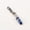 Hexagram-Blue Spot, variant on HOOUN Hexagonal Stone Crystal Pillar Braid Bunch Tube Pipe Hair Accessories Ornament-Cross-Jade