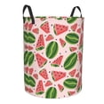 thumbnail image 2 of Bingfone Watermelon Waterproof Foldable Laundry Hamper Bucket with Handles for Storage Bin,Clothes Hamper (Small ), 2 of 6