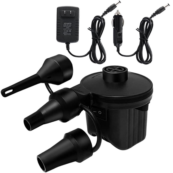 Inflatable Bed Pump,Electric Air Pump(100 Gallon/Min) for Air Mattress Beds,Inflatable Swimming Pools,Swimming Ring