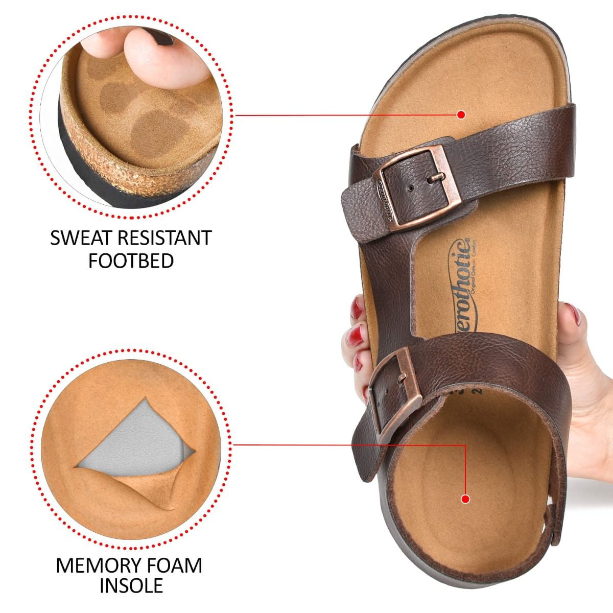 sandals with arch support for flat feet uk