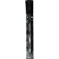 thumbnail image 3 of Ekena Millwork 1 1/2"W x 7 1/2"D x 10"H Nevio Wrought Iron Bracket, (Single center brace), Antiqued Silver, 3 of 7