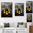 thumbnail image 4 of Designart "Reflective Wharf at the Port I" Nautical & Beach Floater Framed Canvas Art Print, 4 of 7
