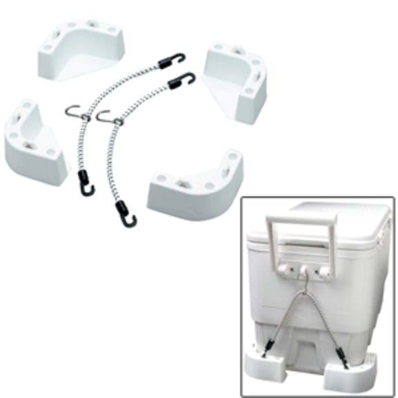 11" White Multi-purpose Cooler Mounting Kit