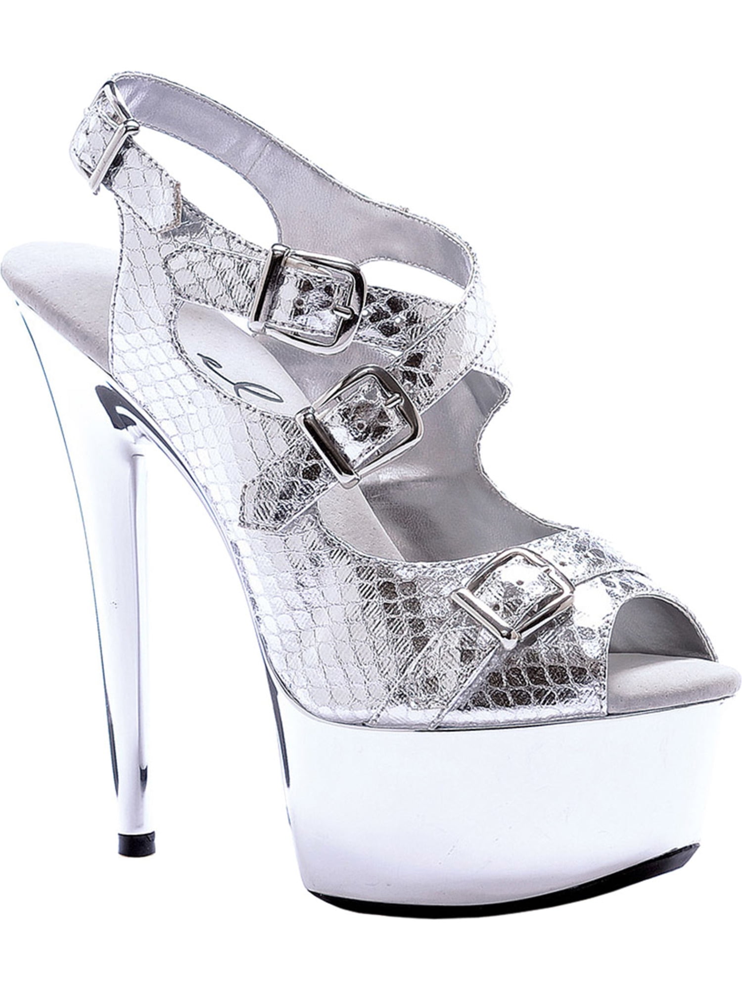 snake print slingback shoes