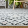 thumbnail image 4 of SAFAVIEH Amsterdam Merrick Geometric Area Rug, Grey/Ivory, 8' x 10', 4 of 11