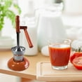 thumbnail image 6 of Yammee Tall Efficiency Point Filter Lemon Press Manual Juicing Device Heavy Measure Rustproof Metal Frame Smooth Puree Complimentary Conclusions Every Use, 6 of 9