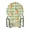 Green Checkered with Carrots, variant on Haosy Set of 6 Drink Woven Coaster with Holder Heat Resistant Non-Slip Bar Coasters 4 Inches Cute Adorable Daisies and Leaves