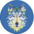 thumbnail image 3 of PopSockets Grip with Swappable Top for Cell Phones, Pop Grip Geo Wolf, 3 of 9