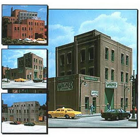 - DPM 36200 HO Rectangular Window Industrial Building Kit
