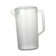 thumbnail image 3 of Jarra con escala, tetera para té helado, recipiente versátil para jugo, jarra de agua para refrigerador, catering, restaurante, limón, agua, leche 3500 ml transparente, 3 of 8