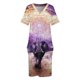 thumbnail image 4 of ABUNDANCIA Vestido suelto con bolsillos Vestido de verano Falda de verano para mujer Vestidos de verano para mujer Vestidos de noche para mujer, 4 of 7