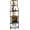 Brown, variant on 5-Tier Corner Wine Rack Floorstanding with Glass Holder and Bottles Wine Storage Home Bar Furniture for Home Kitchen Dining Room Industrial Metal and Wooden Corner Shelf