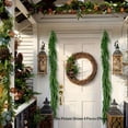 thumbnail image 6 of Guvpev 2Pcs Artificial Norfolk Pine Garlands for Mantel, 6FT Realistic Winter Pine Garland, Flexible Greenery Garland for Home, Holiday, Table, Wall, Windows, Indoor & Outdoor Christmas Decorations, 6 of 8