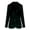 Dark Green, variant on Women's Casual Solid Color Long Sleeve Suit Jacket, Fashion Blazer Style for Office or Daily Wear, Versatile Outerwear,Black 2XL