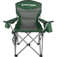 thumbnail image 3 of Wakeman Outdoors Oversized Camping Chair with 300lb Capacity - Heavy Duty Folding Chair, Green, 3 of 10