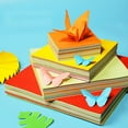 thumbnail image 2 of Kids Origami Paper Creative Solid Color Origami Sheet Square Sheet DIY Art Craft, 2 of 9
