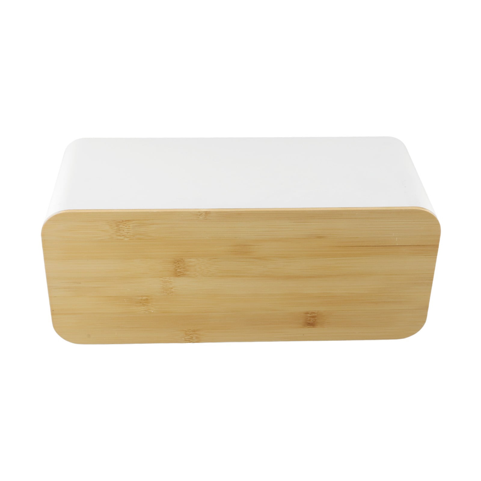 Cable Boxes,Large Cable Organiser Box with Wooden Lid for Cables Management Box B