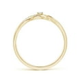 thumbnail image 2 of ANGARA Lab Grown Diamond Infinity Promise Ring for Women in 14K Yellow Gold (Size-2.2mm| Color-F-G| Clarity-VS) | April Birthstone, Anniversary, Jewelry Gift for Women | Lab-Grown Diamond Ring, 2 of 4