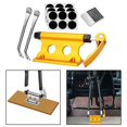 thumbnail image 1 of portátil para neumáticos de bicicleta y soporte de horquilla para bicicleta, bloqueo de instalación, s de reparación de averías del tubo dorado Baoblaze Parches para llantas de bicicleta, 1 of 8