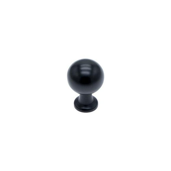 Utopia Alley HW410BK Zinc Cabinet Knob, Matt Black