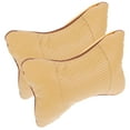 thumbnail image 1 of Greenadscape 2Ud Protector De Cuello Para Auto Almohada Beige Universal Para Asiento, 1 of 8