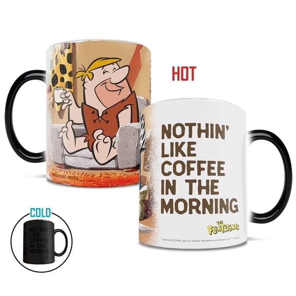 The Flintstones (Nothin Like Coffee) Morphing MugsĀ® Heat-Sensitive Mug MMUG785