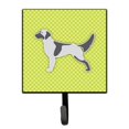 thumbnail image 1 of Carolines Treasures BB3781SH4 English Setter Checkerboard Green Leash or Key Holder, 1 of 1