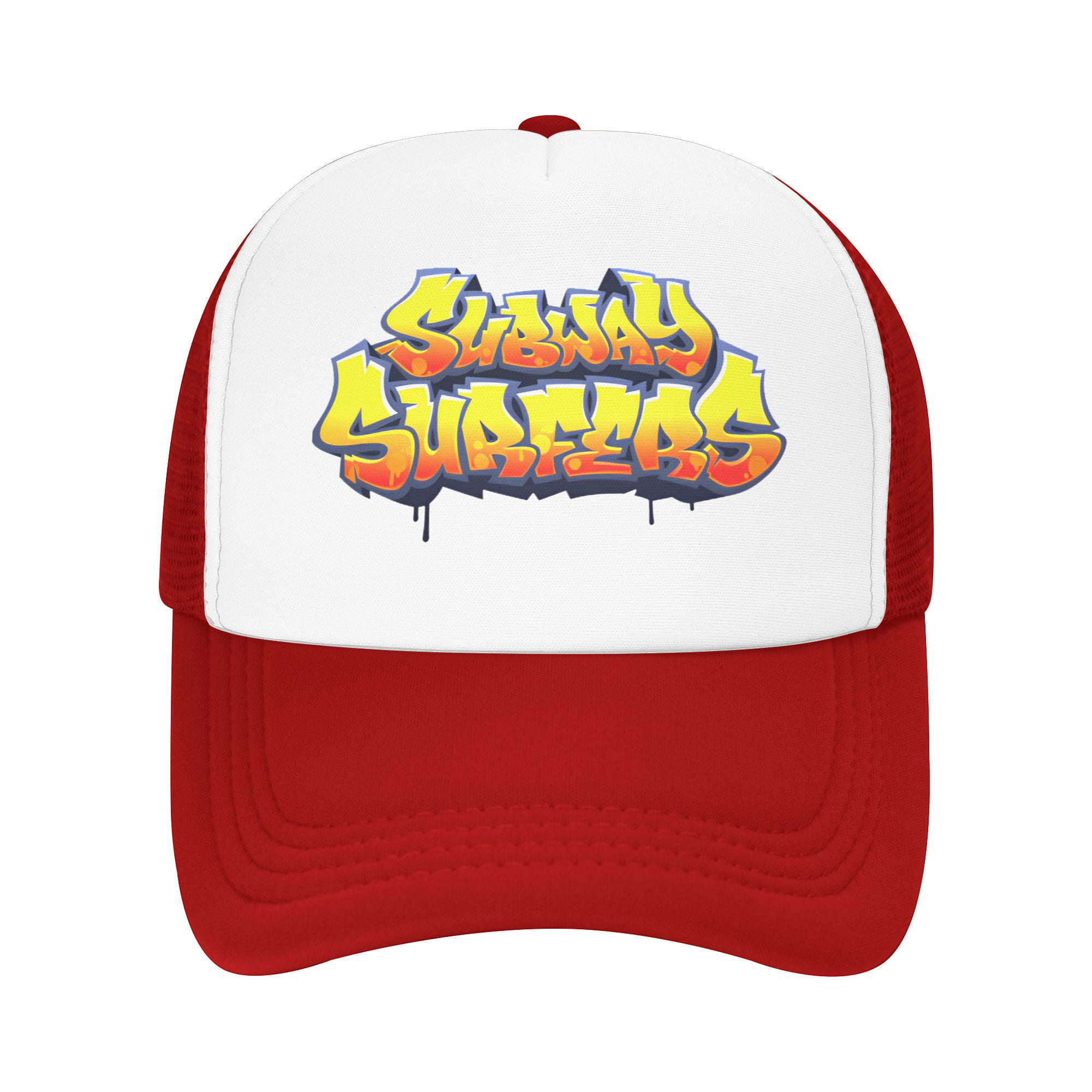Subway Surfers Logo Trucker Cap Unisex Video Game Hats Sun Hats