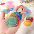 thumbnail image 4 of Uxcell Round Capiz Sea Shells, 2" Shells for Crafting with 2 Holes Seashell Beach Real Seashells Fitting for (Wind Chimes Jewelry Making DIY Craft Home Decoration), 50Pcs&Multicolor, 4 of 6