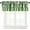 Style-6, variant on Palm Leaf Valances Curtains Banana Leaves Theme Green Pink Windows Short Curtain Valance for Kitchen Bedroom Bathroom Decor with Rod Pocket, One Panel 54X18 Inches