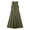 Army Green, variant on Summer Dresses for Women Linen Sleeveless V-Neck Maxi Dress Half Button Long Tank Dress Sundress Casual Travel Vacation