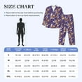 thumbnail image 3 of KLL Bowling Game Sleepwear Mens Flannel Pajamas,Long Cotton Pj Set, 3 of 7