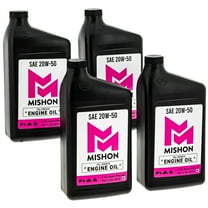 Mishon Engine Oil 20W-50 Full Synthetic Motorcycle (4 Quarts) MK1012828