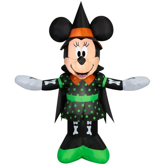 Halloween Airblown Yard Inflatables Minnie in Dress 53.93 in x 28.34 in x 59.84 in 3.21 lb