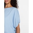 thumbnail image 5 of Time and Tru Women's Boatneck Top with Dolman Sleeves, Sizes XS-XXXL, 5 of 6