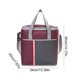 thumbnail image 3 of Insulated Picnic Cooler Bag 24L | Waterproof Thermal Storage Tote | Cloth & Aluminum Lining | Leakproof, Foldable, Multi-Color Options | Portable Lunch/Meal Carrier | 14.2"x13.4"x7.9", 3 of 6
