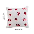 thumbnail image 2 of PEONAVET Christmas Pillow Christmas Throw Pillows Peppermint Pillows Red and White Christmas Decorations Cute Plush Pillow Christmas Decorative Cushion Cover, 2 of 5
