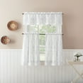 thumbnail image 5 of No. 918 Allerton Embroidered Light Filtering Rod Pocket Kitchen Curtains, 52"x24", 5 of 8