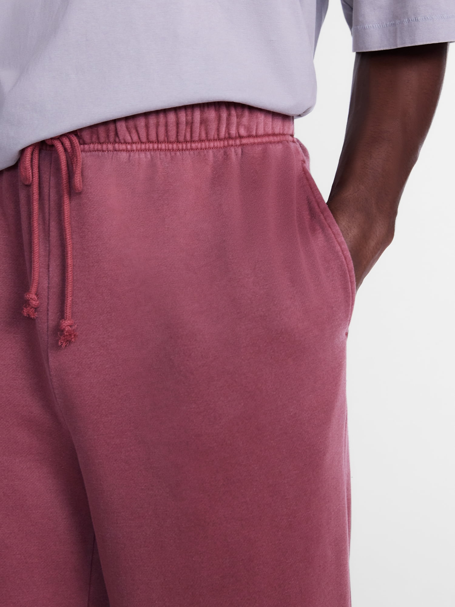 No Boundaries Fleece Open Hem Sweatpants, Men's XS-5XB