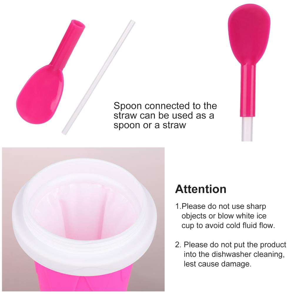 1st Frozen Magic Squeeze Cup Slushy Maker Cup Blue