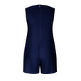 thumbnail image 7 of Ahabrexf Womens Overall Shorts Summer Rompers Solid Loose Baggy Cami Overalls Short Jumpsuits w/ Pockets, 7 of 7