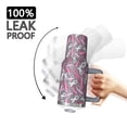 thumbnail image 3 of Pink Breast Cancer Tumbler with Handle and Lid,40oz Double Wall Vacuum Insulated Tumbler,Cups Gift for Women and Men, 3 of 7