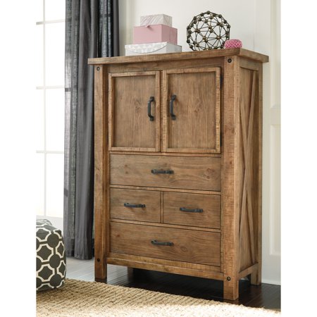 Signature Design By Ashley Tamilo 4 Drawer Door Chest Walmart Com