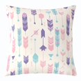 thumbnail image 1 of Pack Of 2 Colorful Arrow Pillow Covers 24x24 Inch,Geometric Pattern Cushion Cases,Colourful Arrow Throw Pillow Covers,Western Art Abstract Decorative Square Pillow Cases For Sofa Couch,Room Decor, 1 of 5